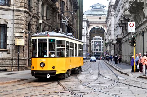 trams in milan